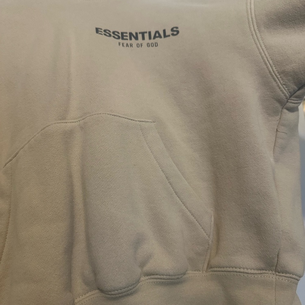 Essentials Cream Hoodie